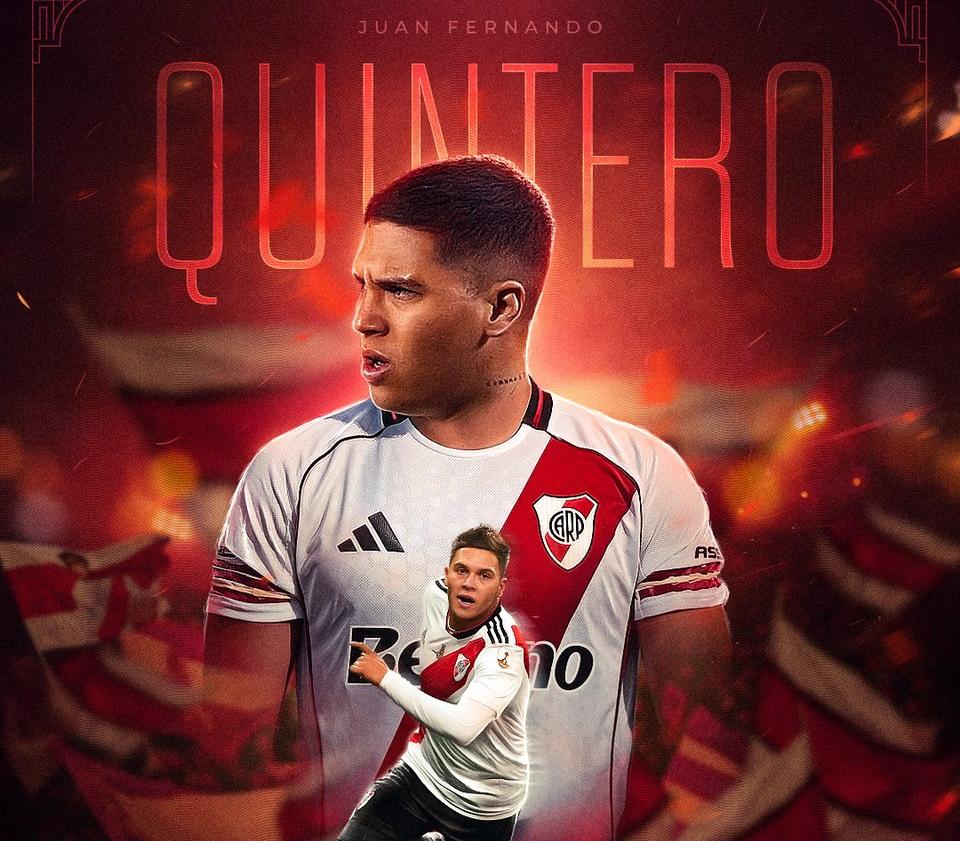 官方：中场金特罗加盟河床，此前2次共送出19球15助攻